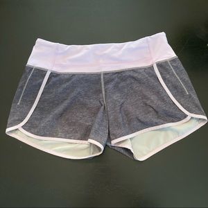 Lululemon Lined Run Shorts - Like new!